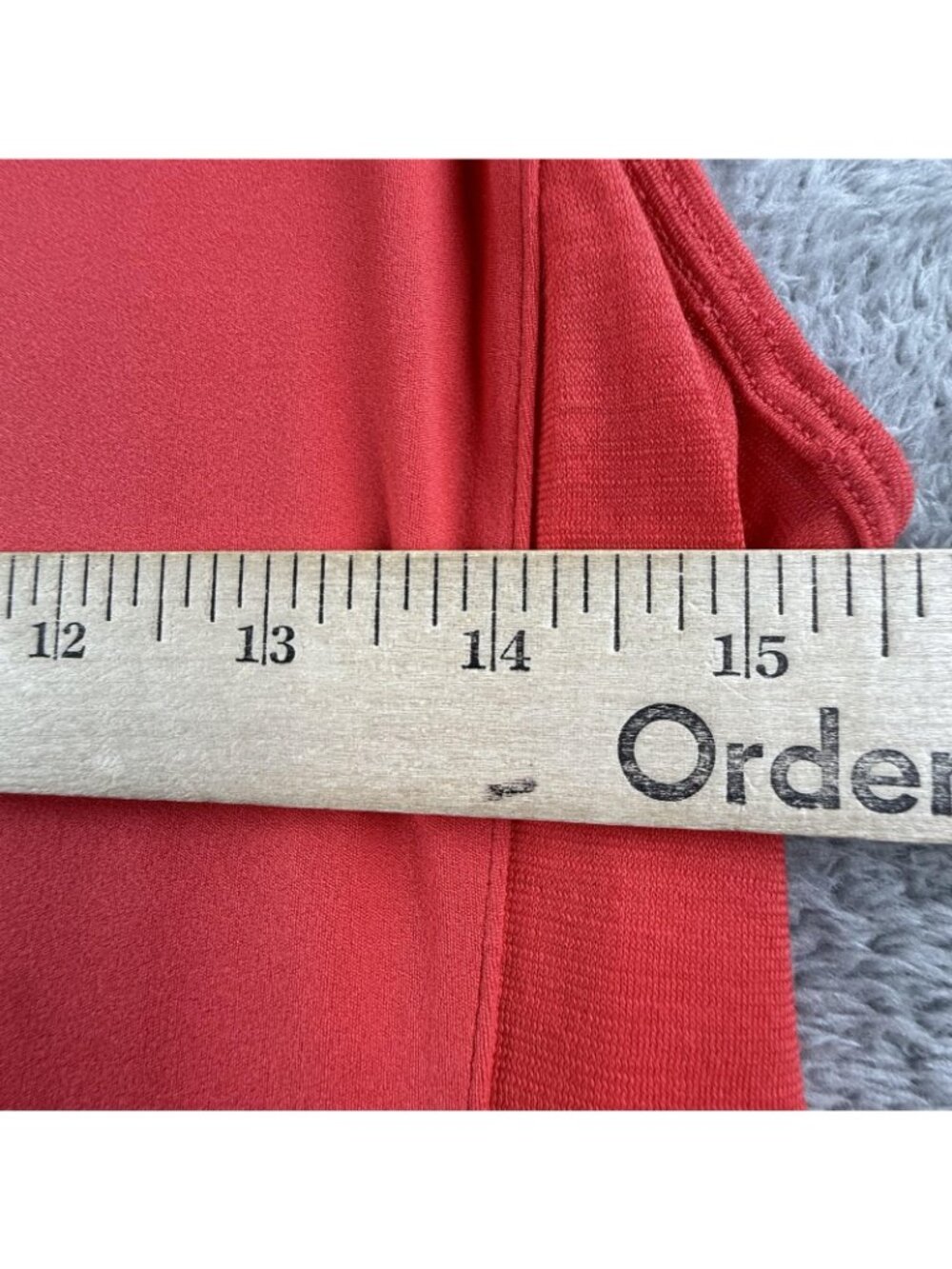 Smartwool Dress Womens Large Red Sleeveless Tank Swing Travel Pockets A-Line - Picture 13 of 16